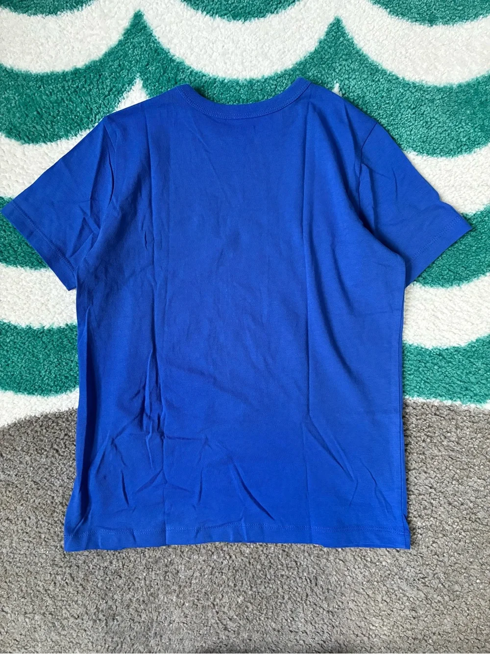 NWT - J.Crew Factory Crewcuts Pocket Lobster Tee (Blue/Red) Size M (8-9)